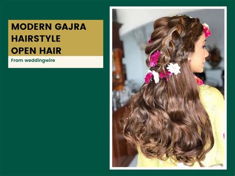 Flowing Open Hair Look