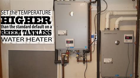 Fluctuating Water Temperature in tankless water heaters
