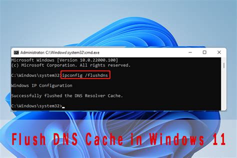 Flush DNS Cache to Solve Connectivity Issues in Windows 11