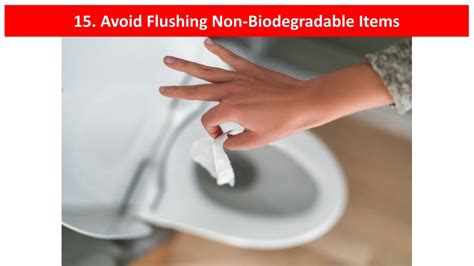 Flushing the Unflushables: Non-Biodegradable Items