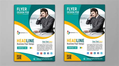 Professional Business Flyer Design · Graphic Yard Graphic Templates Store