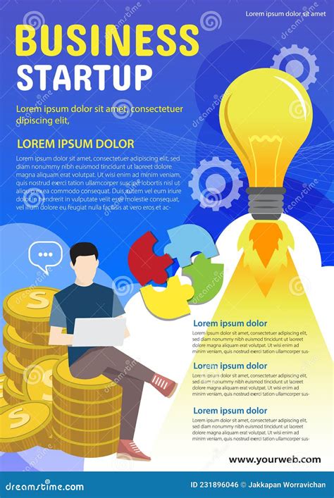 Startup Business Flyer Business flyer, Business advertising design