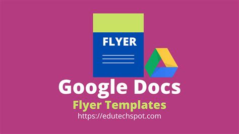 Flyer Templates Google Docs