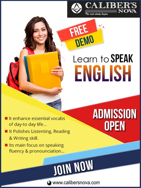 English Language Course Flyer Templates in 2021 English language