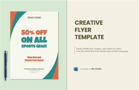 Flyer Word Template