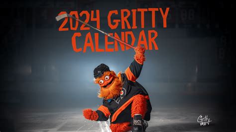 Flyers Charities Gritty Calendar