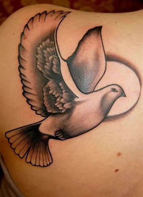 100+ Peace Dove Tattoos For Guys (2021) Realistic Designs