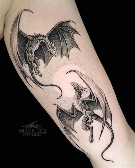 Flying Dragon Tattoo