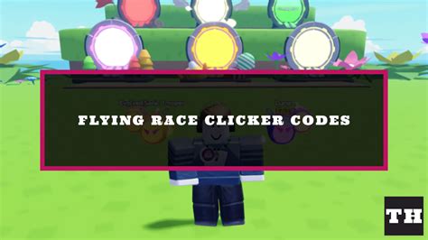 Flying Race Clicker Codes - Roblox - July 2023 -
