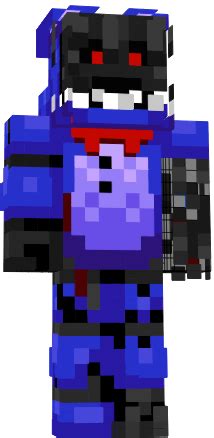 Unleash the Scare with FNAF Bonnie Minecraft Skin!