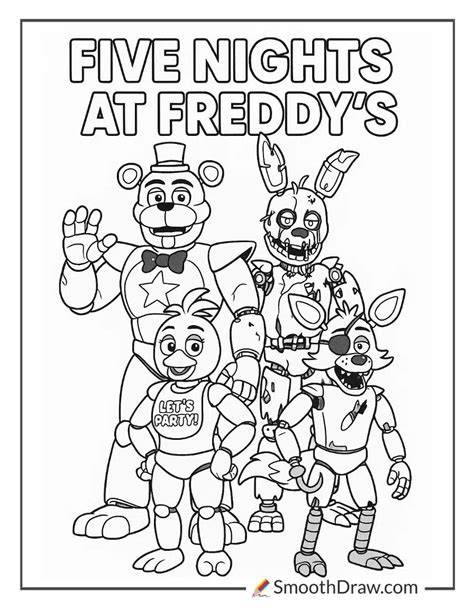 Fnaf Color Page