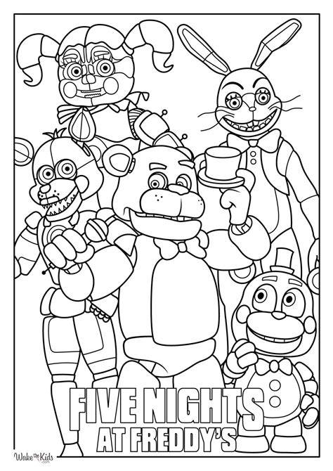 Fnaf Free Coloring Pages