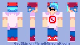 Unleash Your Creativity with Fnf Bf Minecraft Skin!
