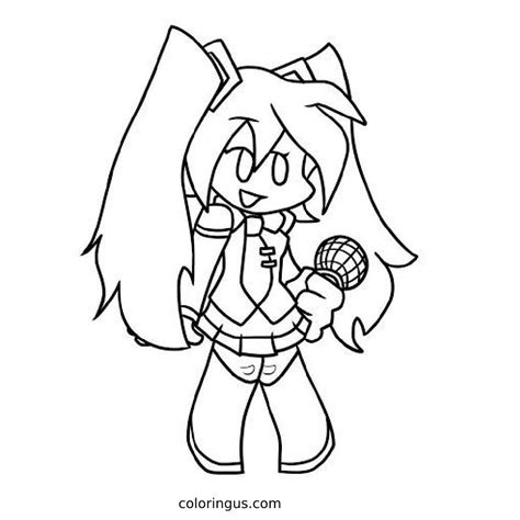 Fnf Coloring Pages