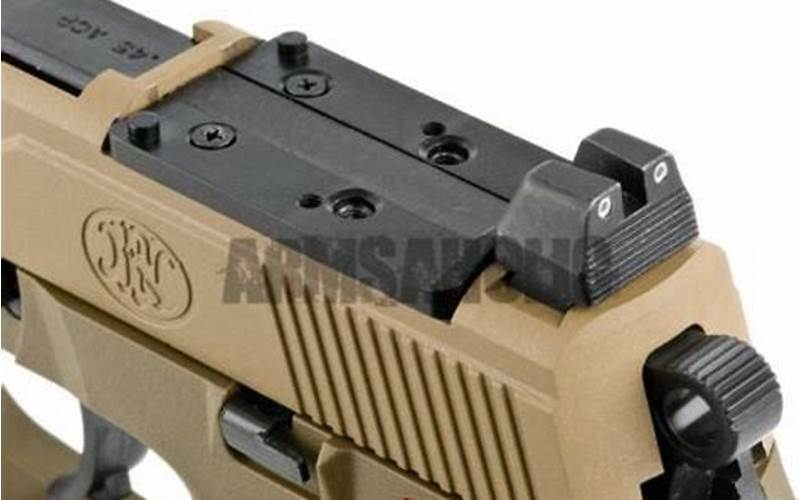 FNX 45 Tactical Mounting Plates: The Ultimate Guide