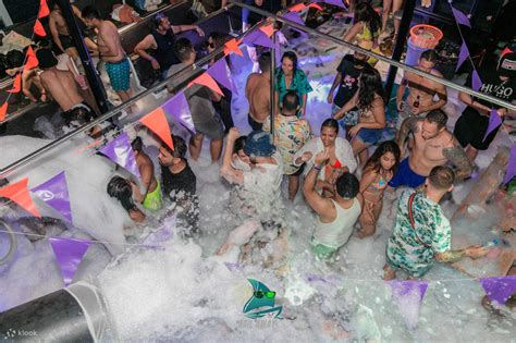 Foam Party on Boat