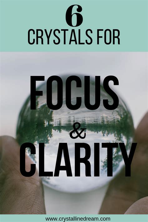 Focus and Clarity Image