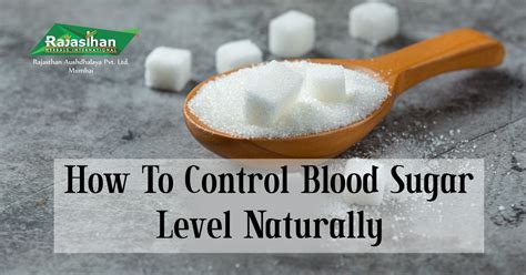 Focusing on Blood Sugar Control