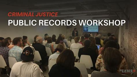 Focusing on Criminal Records