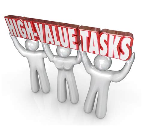 Focusing on High-Value Tasks