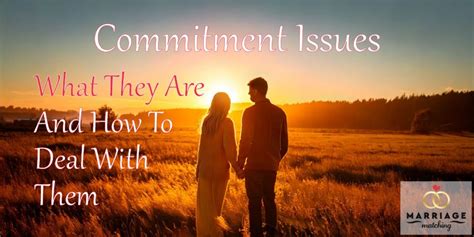 Focusing on Serious Relationship Issues and Commitment