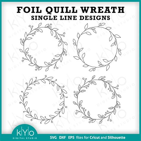 Download Foil Quill - Single Line Dividers DXF Files