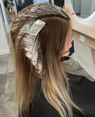 Foiling Hair