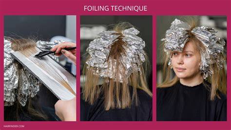Foiling Hair Technique