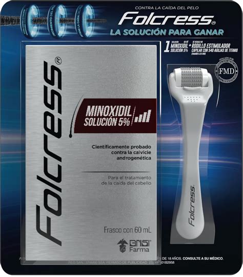 Folcress Minoxidil application