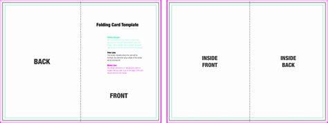 Foldable Card Template Word | Flyer Template