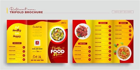 Foldable Menu Template