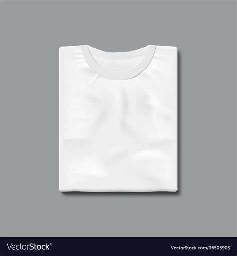 Folded T Shirt Template