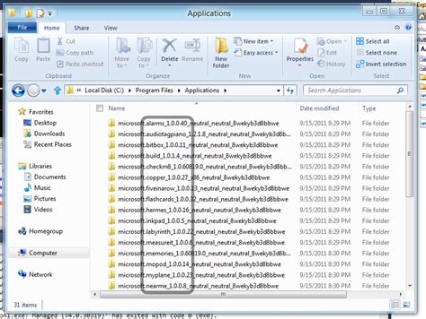 Folder C Program Files
