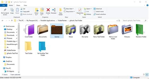 Folder Painter Application