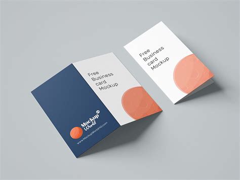 Folding Business Cards Template