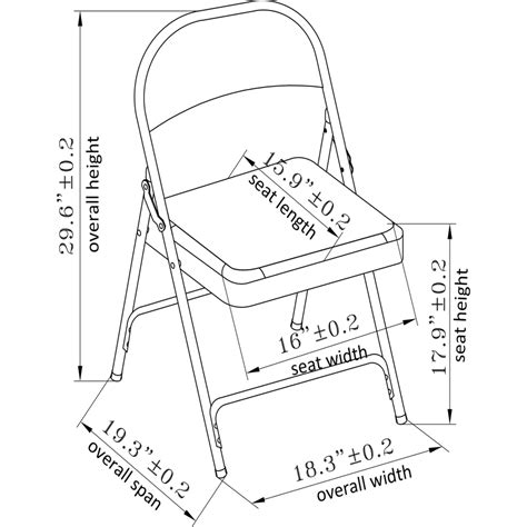 Folding Chair Seat Height