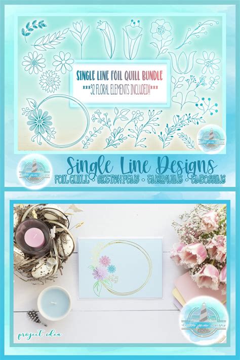 Download Foli Quill - Single Line Frame Bundle DXF Files