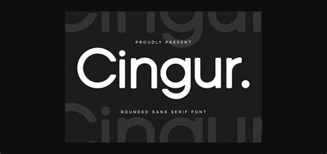 Font Cingur