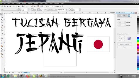 Font Jepang dalam Desain Grafis