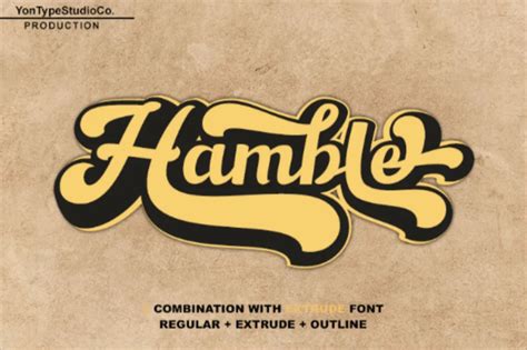 Font Untuk Poster