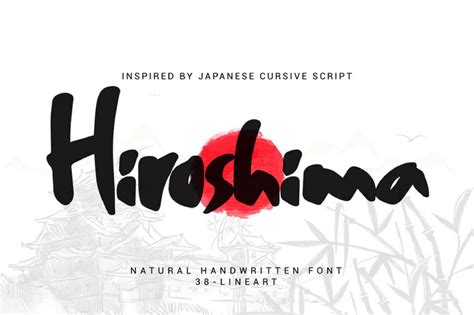 Font Jepang Tulisan Tangan
