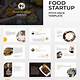 Food Startup Pitch Deck Template Free