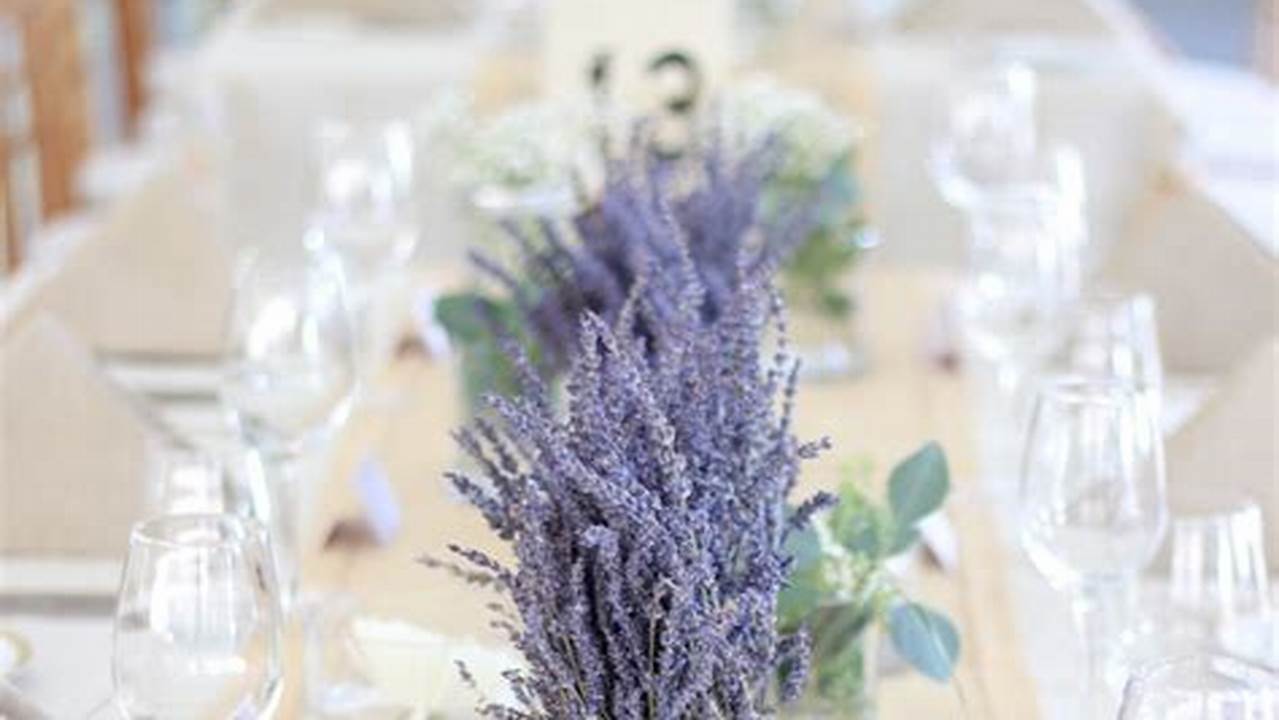 Food, Rustic Lavender Wedding Theme