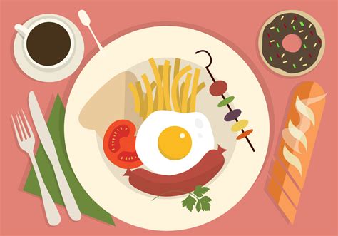Food Illustration Vector Resources