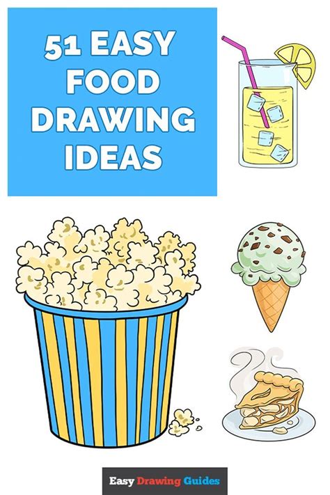 Food Images Drawing Techniques