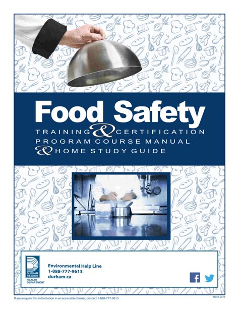 Food Safety Officer Training Manual