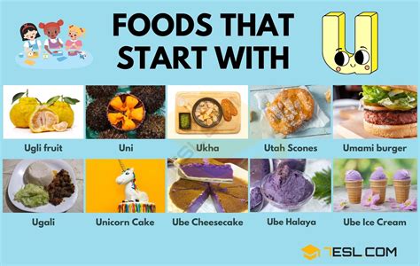 Satisfy Your Unique Cravings with These Mouthwatering Foods That Start with U