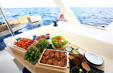 Food on Boat trip