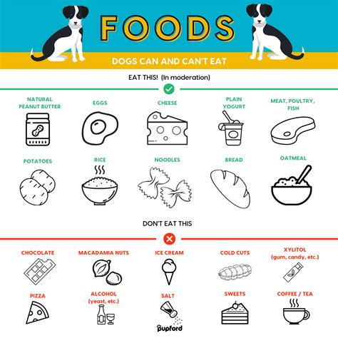 Foods Dogs Can't Eat Printable