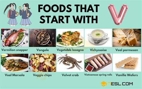 Vitalize Your Taste Buds with These Delectable Foods That Begin with the Letter V